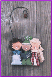 Carolers Christmas Ornament